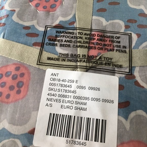 NWT pair NIEVES EURO SHAM - Picture 2 of 6